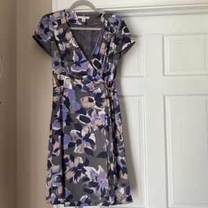 Banana republic silk lined dress